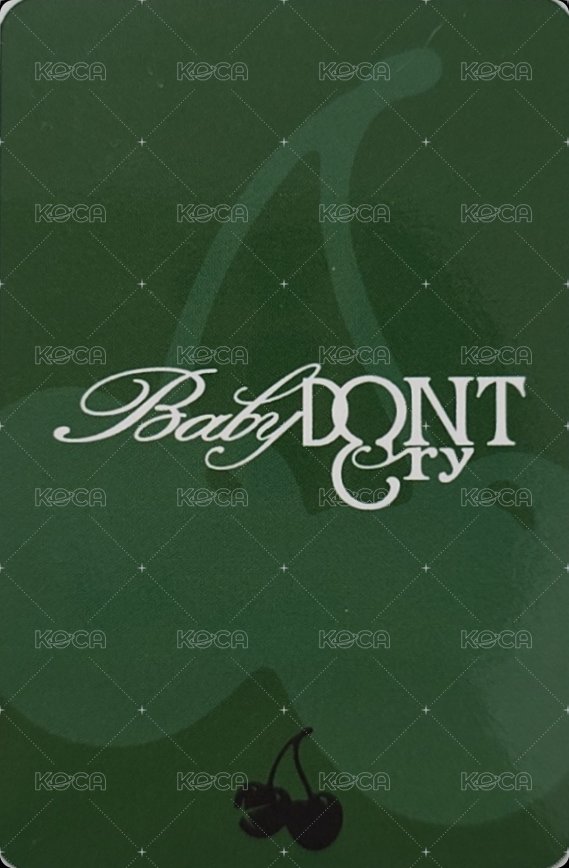 F Girl 打歌卡 3.0 背面