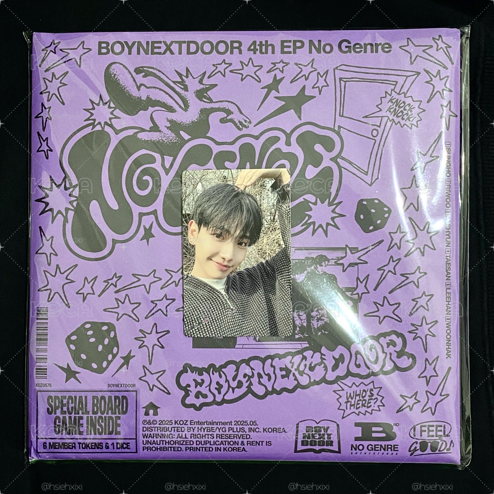 boynextdoor no genre 專輯 小卡 未拆專