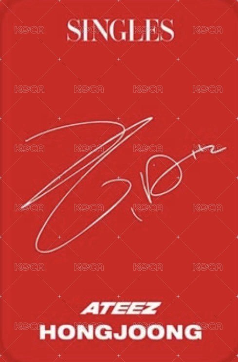 Singles JAPAN VOL.12 雜誌卡 TSUTAYAT-SITE 背面