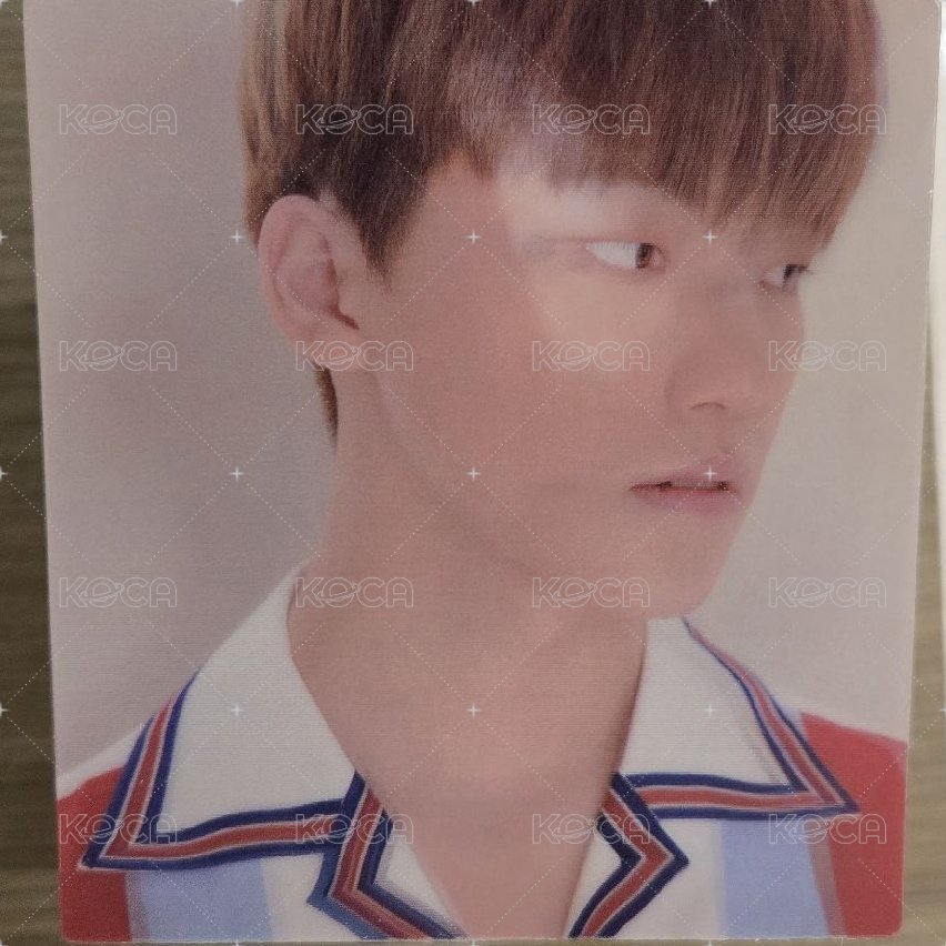 MINI5 Meet 專輯卡 變化卡，閃卡 背面