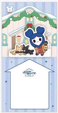 TZUVELY 聖誕訊息卡