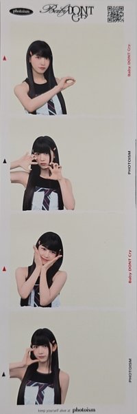 F Girl photoism 人生四格卡 