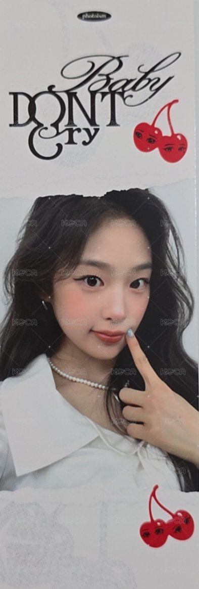 F Girl photoism 人生四格卡  背面