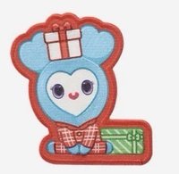 2025冬日快閃 貼紙 NAVELY 布貼紙