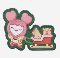 2025冬日快閃 貼紙 MOVELY 布貼紙
