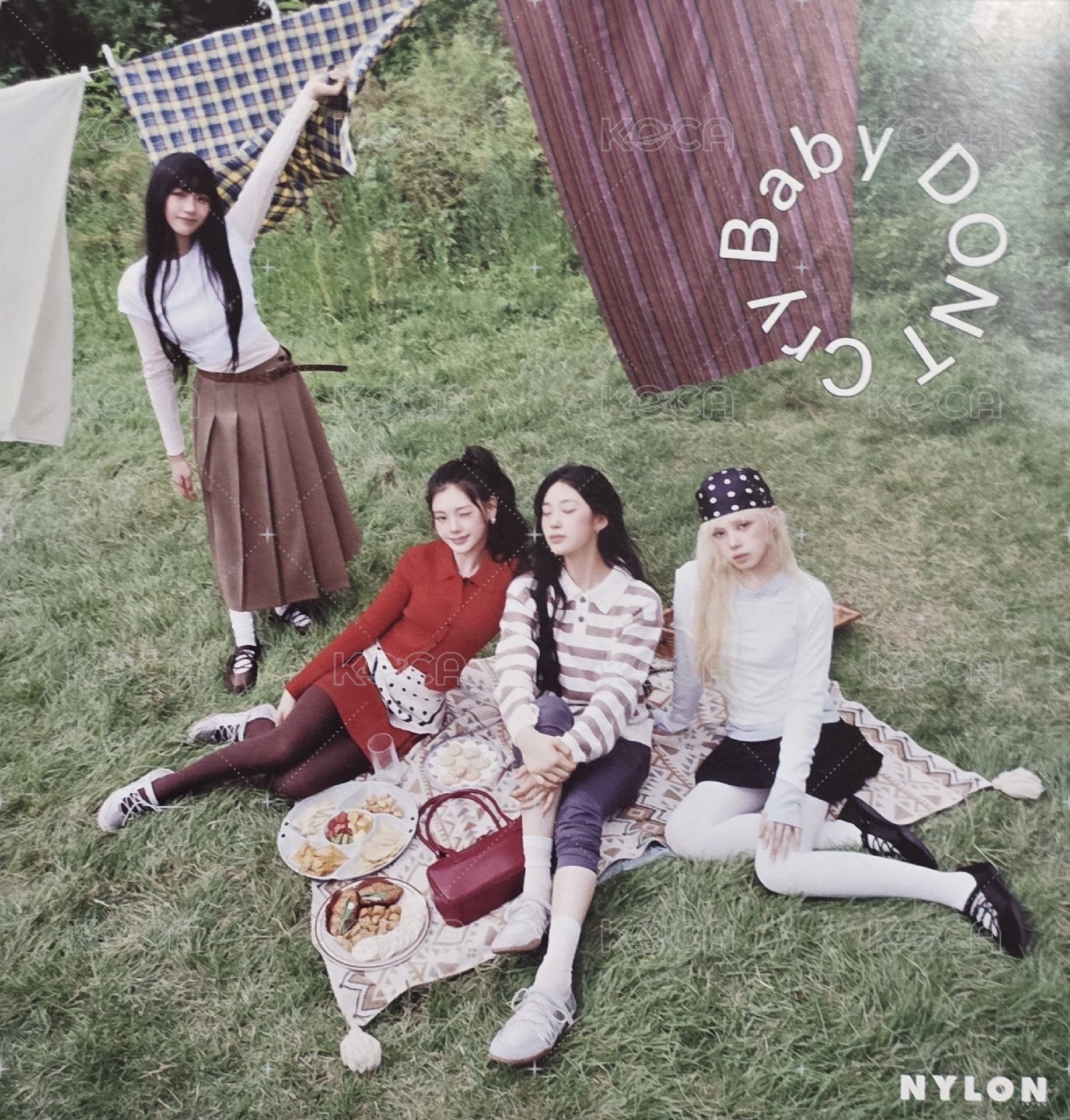 NYLON JAPAN 雜誌卡  背面