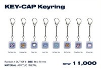 @% 首爾場 鑰匙圈吊飾 鍵帽吊飾