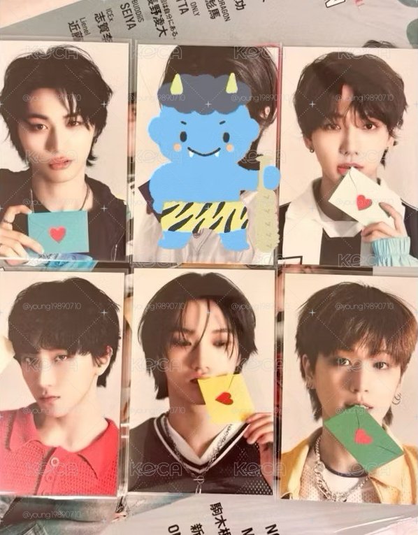 ⚡️BOYNEXTDOOR S Cawaii! ME 2024 SUMMER 日本 雜誌 特典 小卡