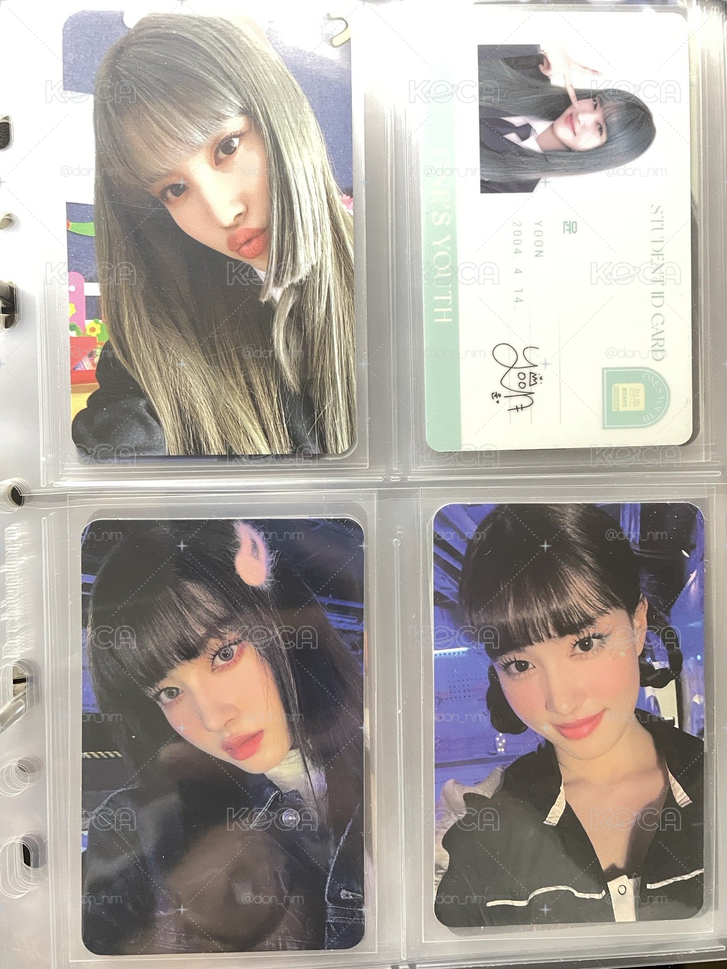 STAYC Yoon 2022 2023 小卡Set