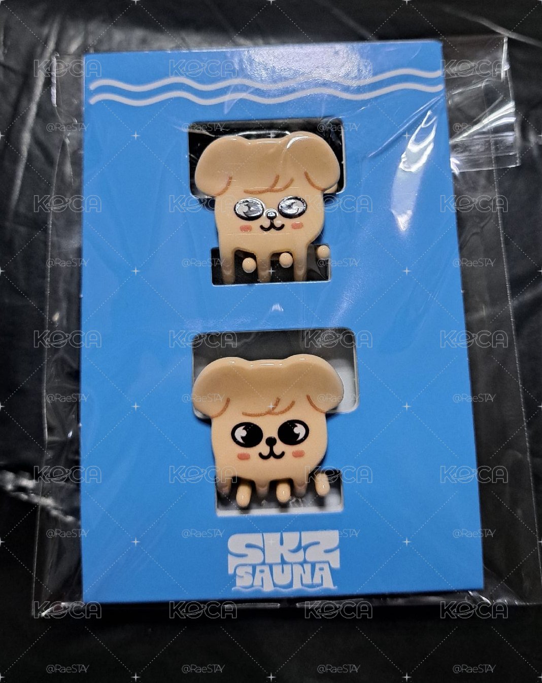 SKZOO 日週桑拿 髮夾 PuppyM