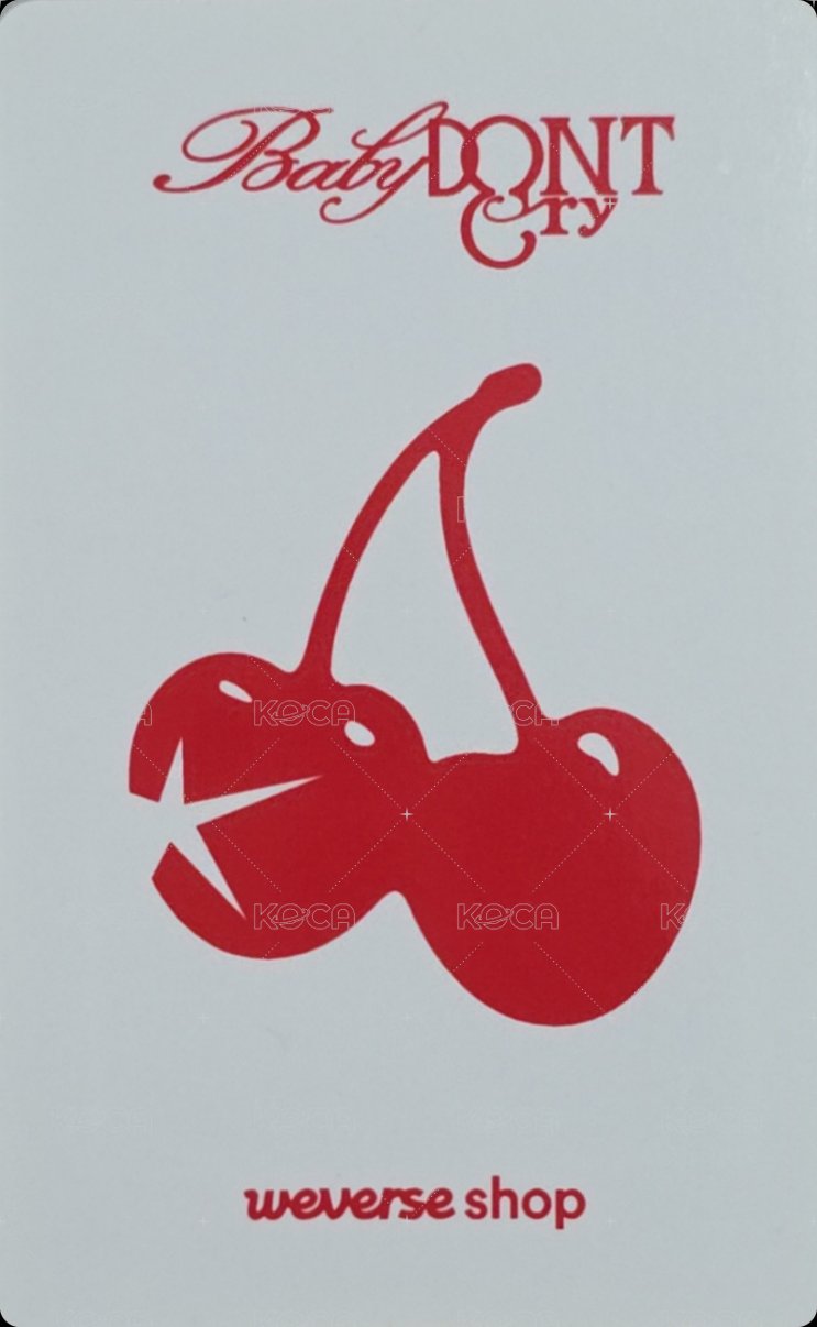 F Girl wvs 預售 特典卡  背面