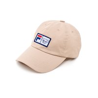 FILA 聯名 棒球帽 LOGO帽 卡其