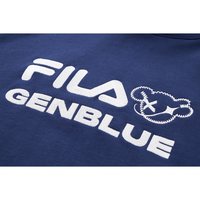 中性連帽長袖T恤 丈青