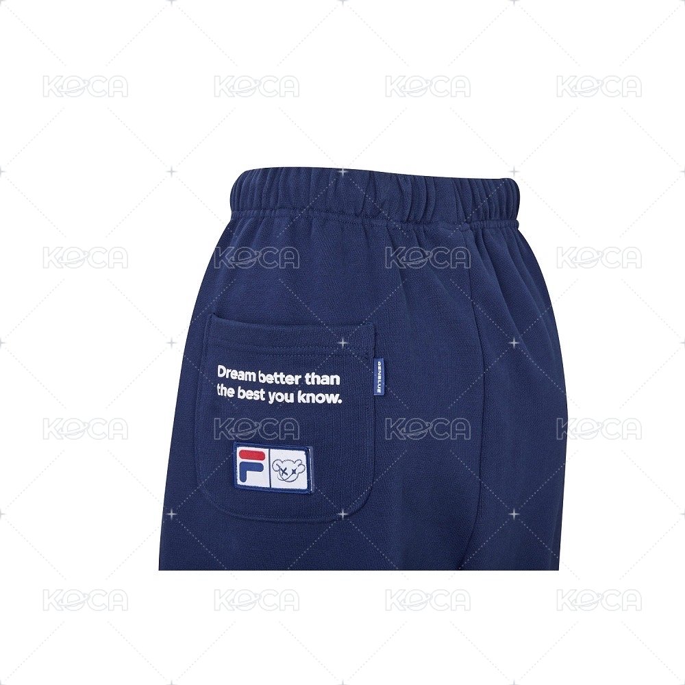 女針織長褲 丈青