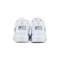 中性運動老爹鞋 白/藍