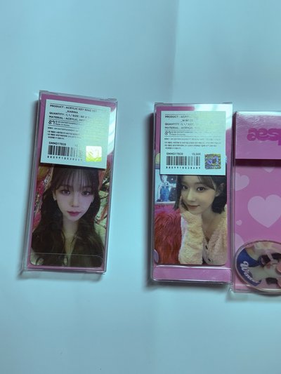 aespa 壓克力吊飾小卡組 全新未拆