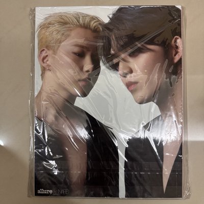 allure 9月號雜誌 榮封面 背面哲榮雙人