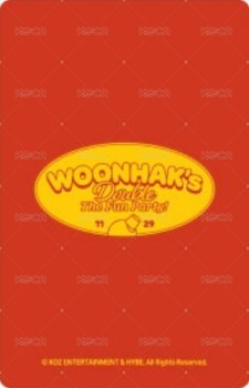 25生日 盤子 周邊卡  背面