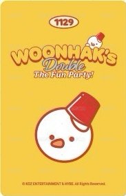 25生日 旋轉插卡立牌 周邊卡  背面