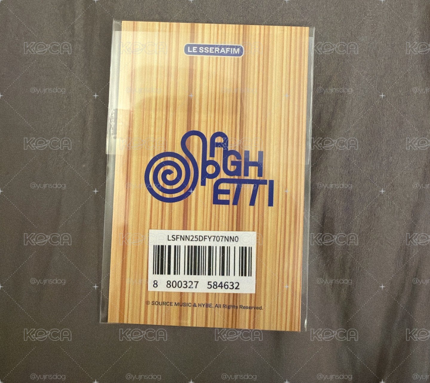 Spaghetti 滿額卡 櫻花