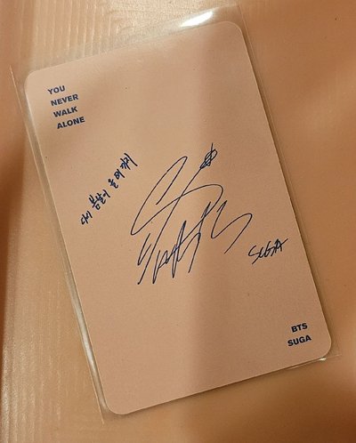YNWA專卡 SUGA