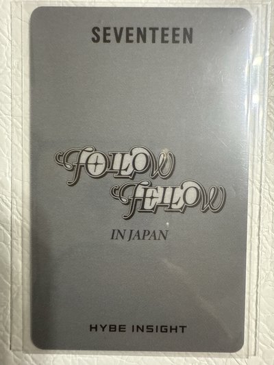 Follow Fellow 入場限定 珉奎