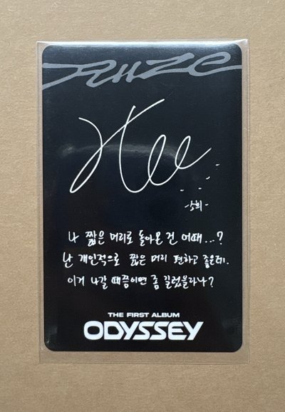 ODYSSEY 專卡 mega smini 版 SOHEE