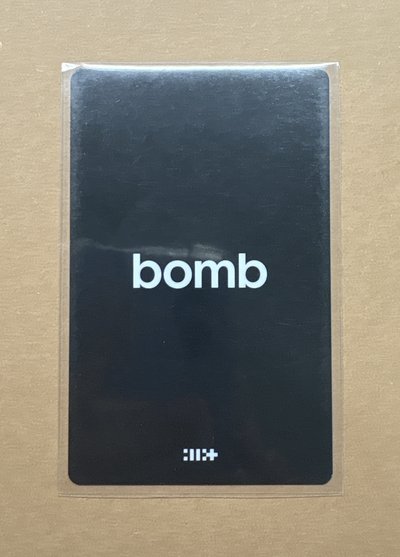 bomb 電子專卡 WONHEE