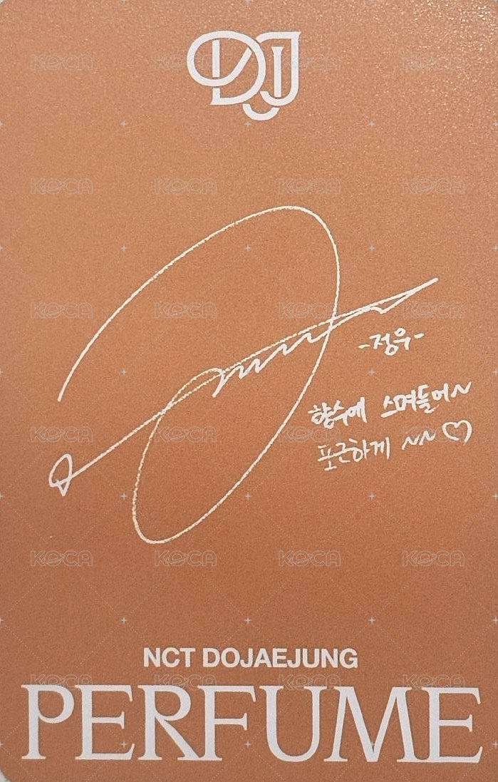 Perfume  BOX 專輯卡  背面