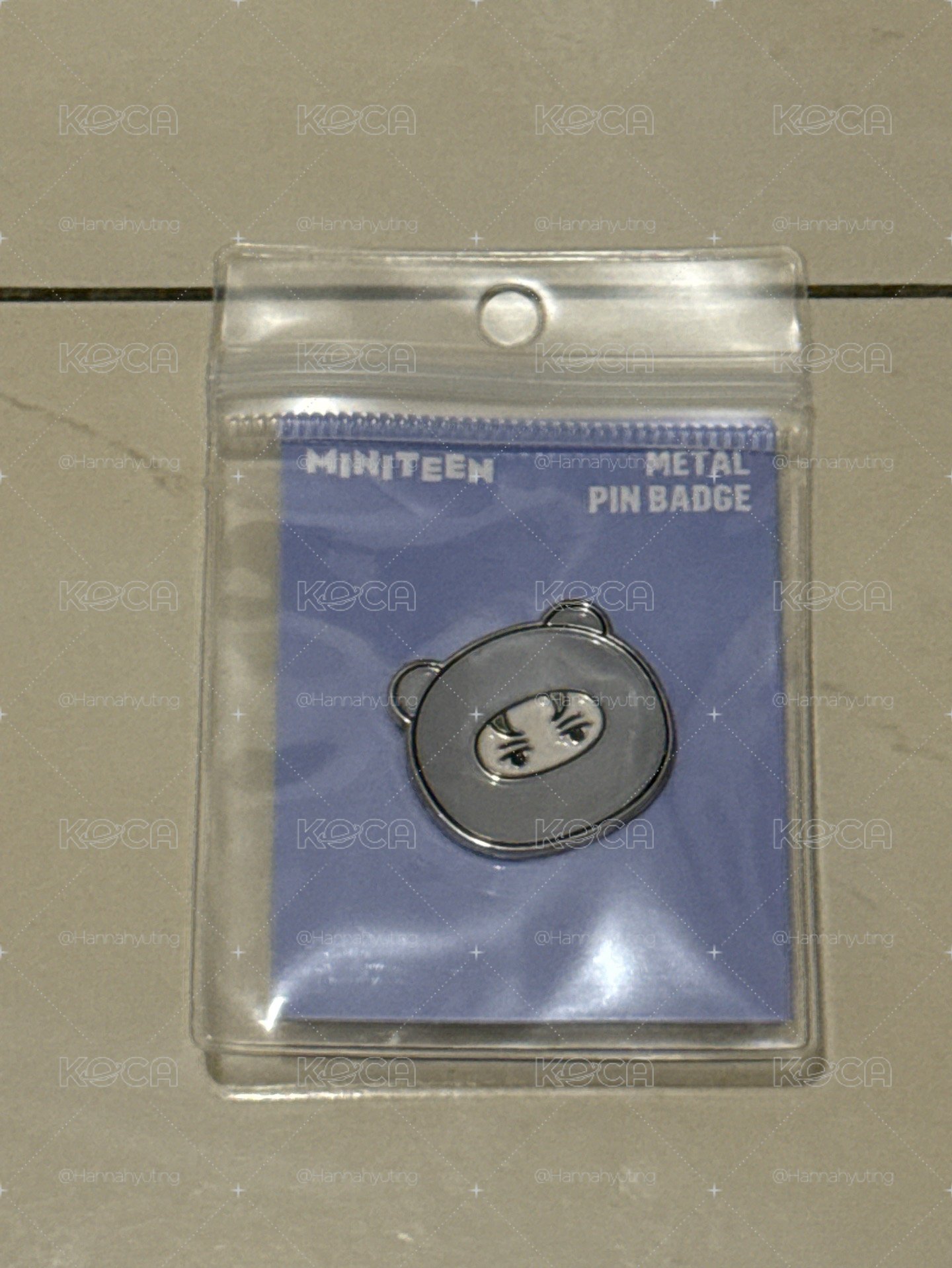 miniteen 金屬徽章