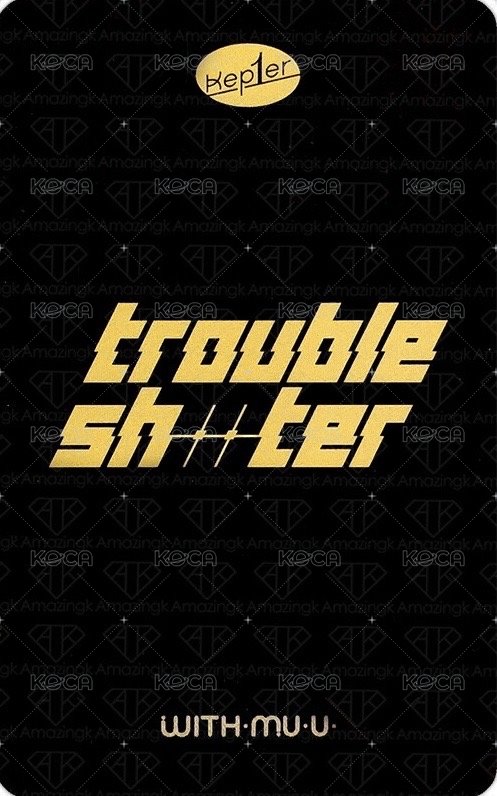 迷三 wm 幸運卡  背面