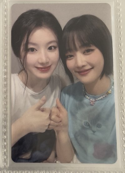 現貨 idle日咖cp卡特典 日專 雙人卡 아이들