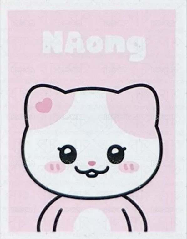 2025年曆 周邊卡 證件照 背面