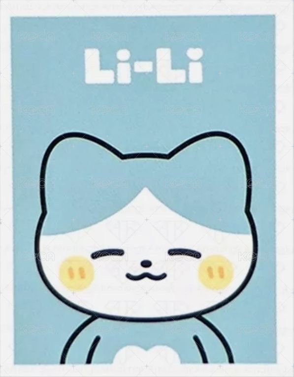 2025年曆 周邊卡 證件照 背面