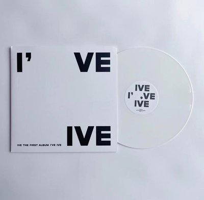 [現貨] IVE 正規一 黑膠空專