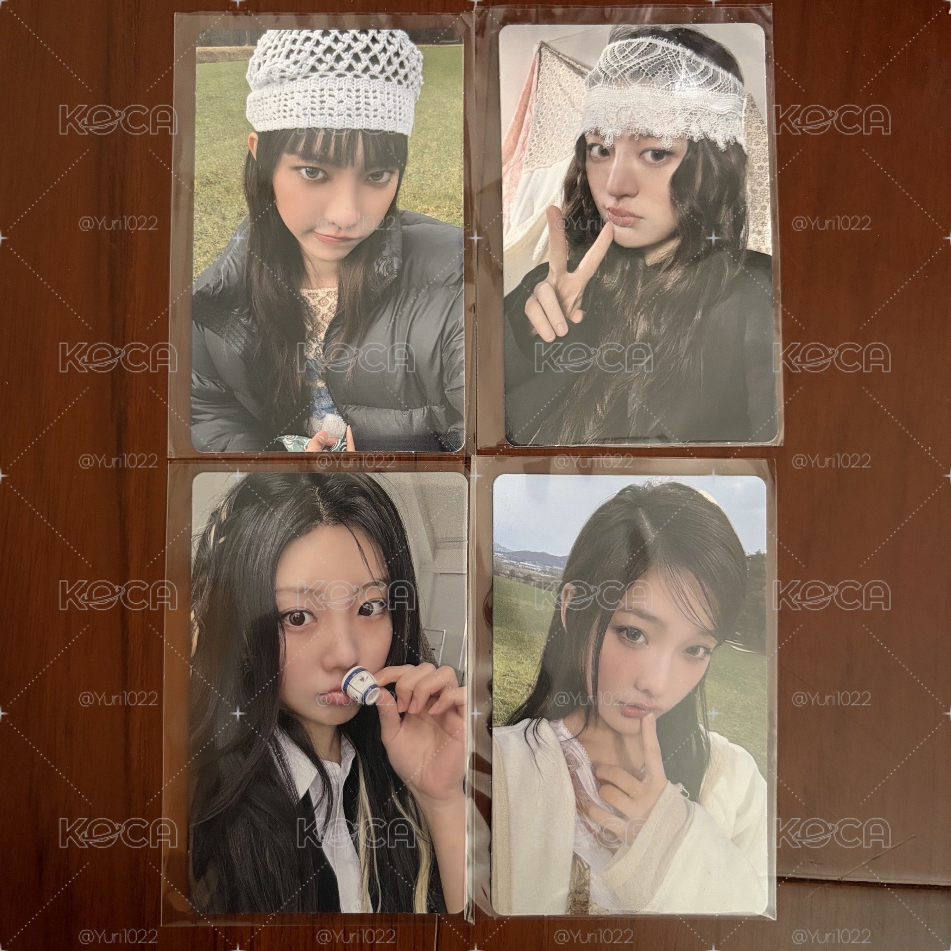 ILLIT BOMB WVS2.0 幸運卡 YUNAH MINJU WONHEE IROHA