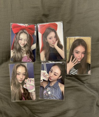 meovv el幸運卡 蝴蝶結 貓爪