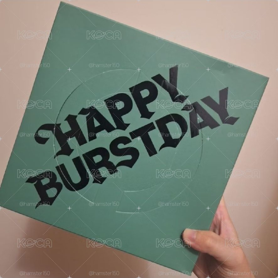 Seventeen 正五空專（附刮刮卡） HAPPY BURSTDAY 深綠版 NEW MYSELF