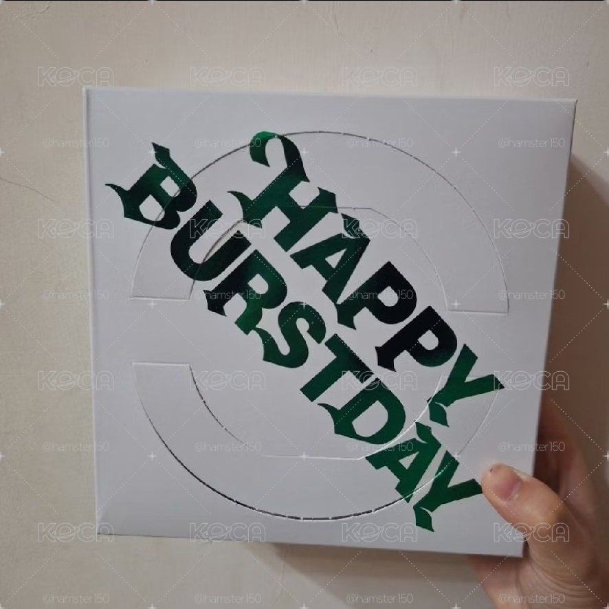 Seventeen 正五空專 HAPPY BURSTDAY 白版 NEW BRUSTDAY