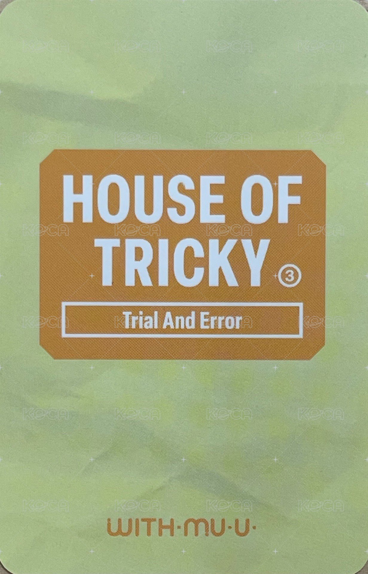 迷三 wm 簽售卡  背面