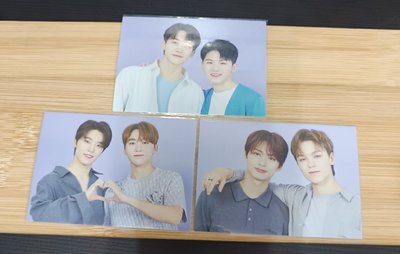 蛋巡雙人卡 七張一組 seventeen 圓順 哲奎 漢勳