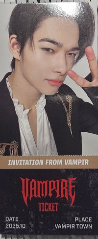 吸血鬼主題 BASIC ver.書籤 滿額卡 