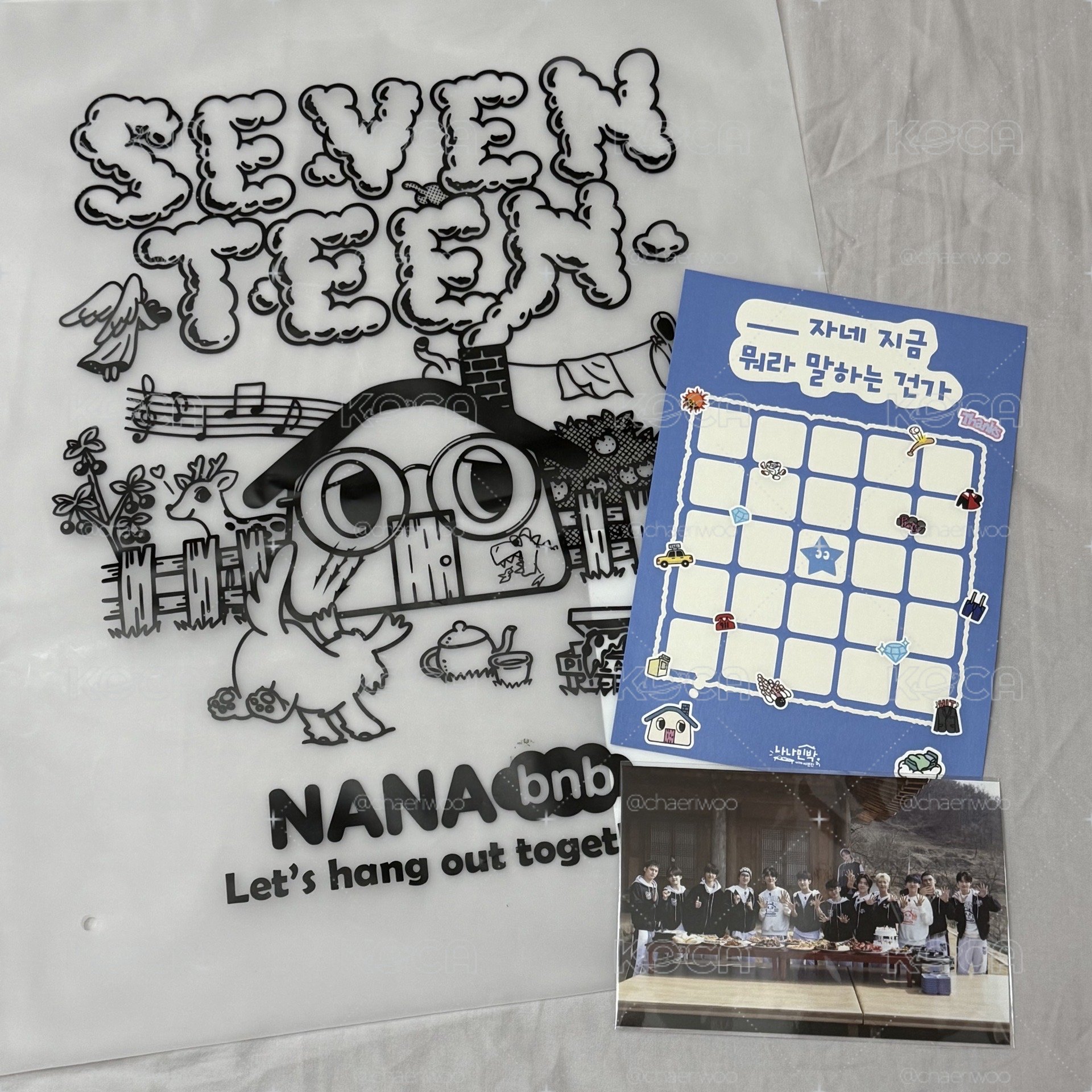 NANA bnb短袖L號 全新未下水 圓佑/珉奎