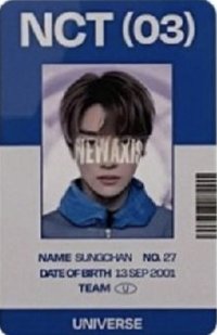 NCT時期 周邊卡 ID卡