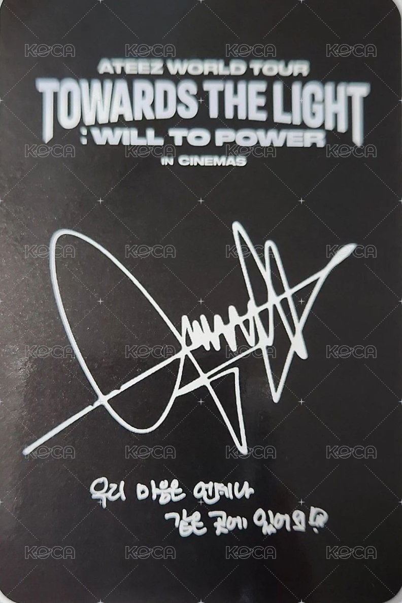 TTL 電影 韓國第一週 電影卡  背面