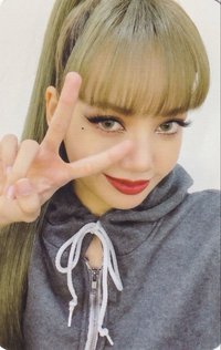 LALISA k4 特典卡 