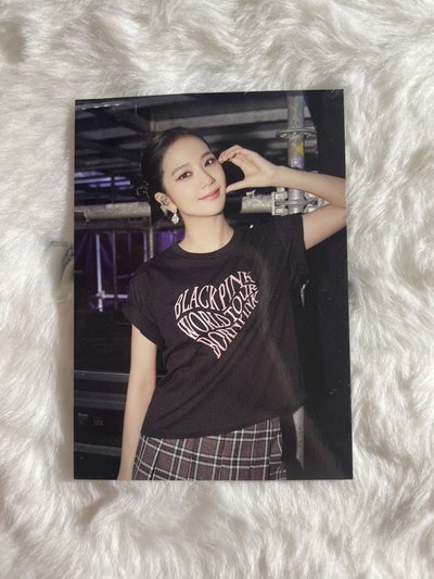 Jisoo 2巡 周邊卡 立牌卡 有瑕疵