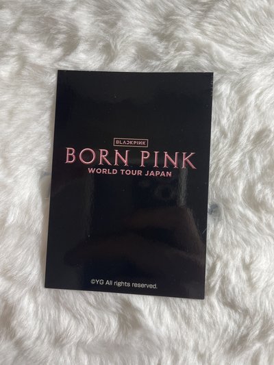 Jisoo 2巡 周邊卡 立牌卡 有瑕疵