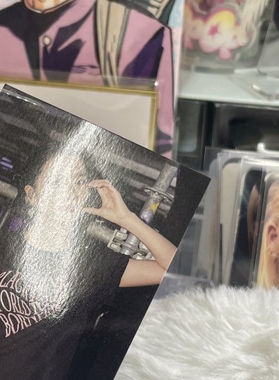 Jisoo 2巡 周邊卡 立牌卡 有瑕疵