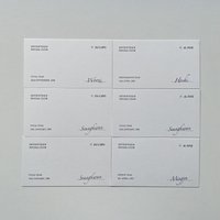 SOCIAL CLUB名片(左右各挑一張)